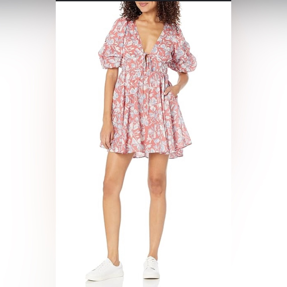 Joie Floral Pink Dress